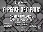 Watch A Peach of a Pair (Short 1934) 123movies