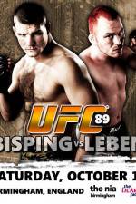 Watch UFC 89: Bisping v Leben 123movies
