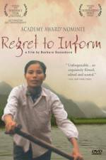 Watch Regret to Inform 123movies