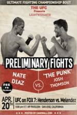 Watch UFC on Fox 7: Henderson vs. Melendez Preliminary Fights 123movies