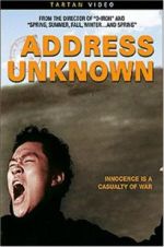 Watch Address Unknown 123movies