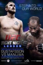 Watch UFC Fight Night 38 Gustafsson vs Manuwa 123movies