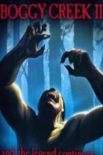 Watch The Barbaric Beast of Boggy Creek, Part II 123movies