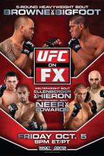 Watch UFC on FX 5 Browne Vs Bigfoot 123movies