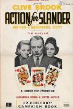 Watch Action for Slander 123movies