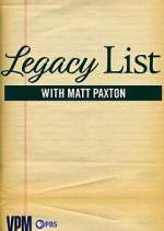Watch Legacy List with Matt Paxton 123movies