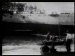 Launch of Japanese Man-of-War \'Chitosa\'